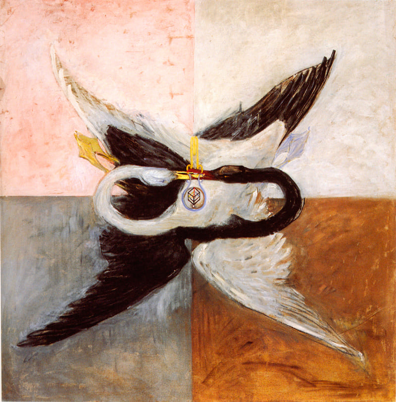 1552604374654 hilma af klint mujer invento arte abstracto confunden kandinsky svanen 1914 (1) - hilda af klint, la mujer que confunden con kandinsky e inventó el arte abstracto